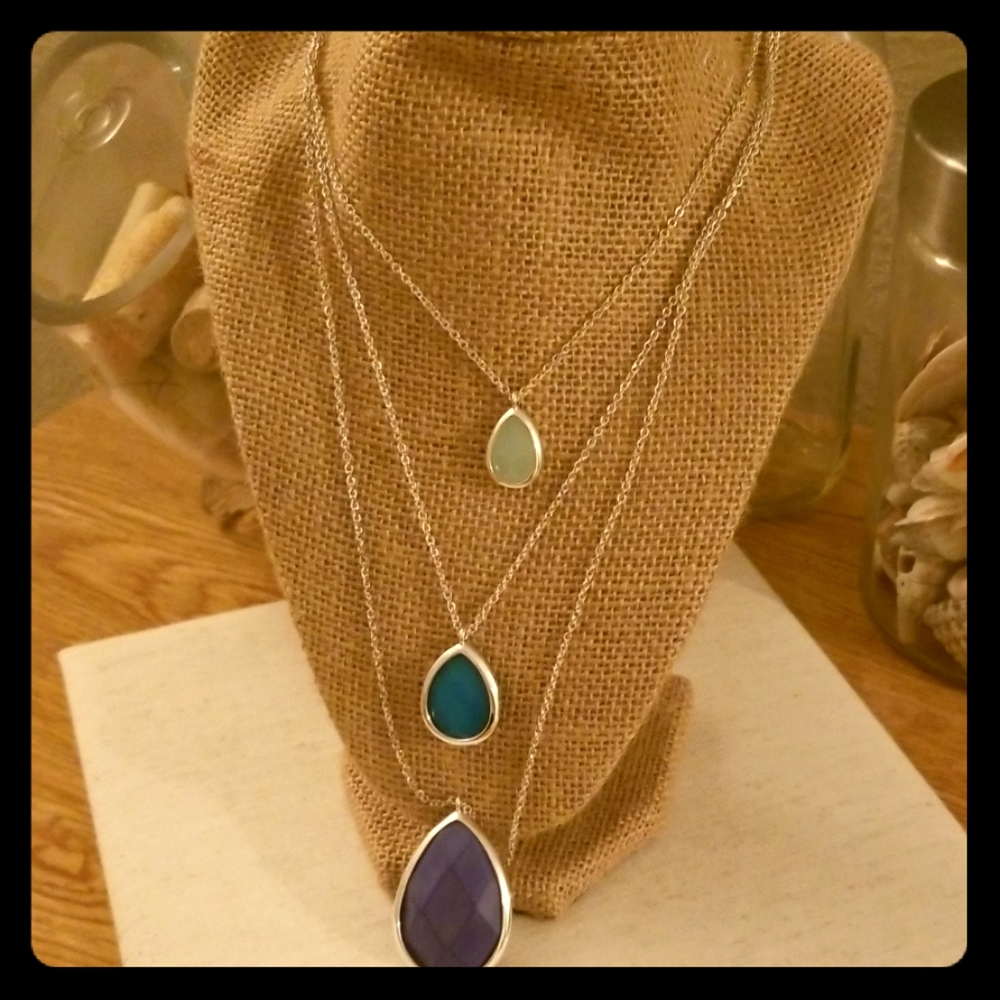 Chloe + Isabel Minaret 3 Row Convertible Necklace